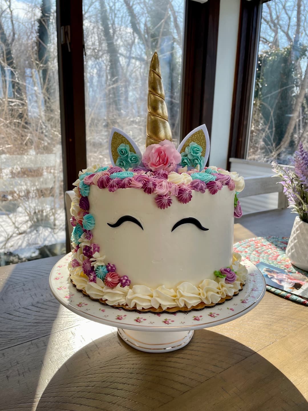 Custom celebration cake