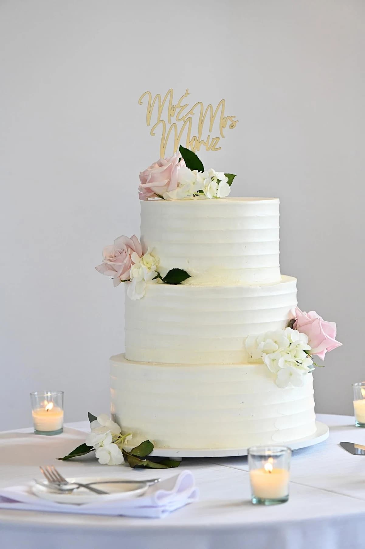 Nicole M.'s wedding cake from Cake Ann