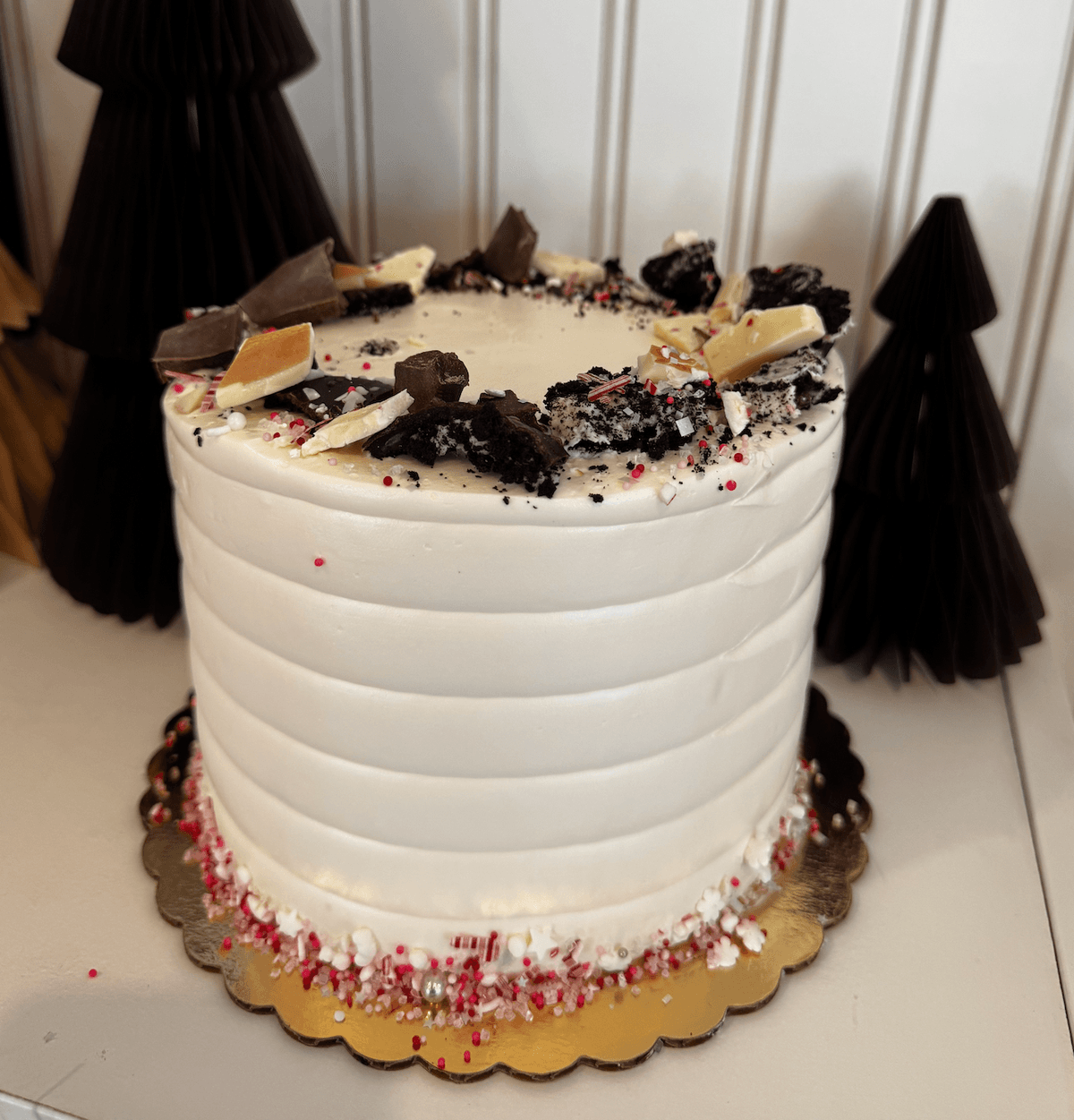 Chocolate Peppermint Cake