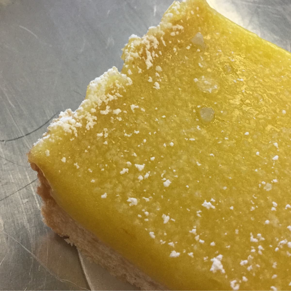 Lemon Bars with Olive Oil and Sea Salt